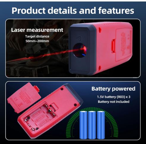 Tacómetro Digital Laser Marca UNI-T - Image 4